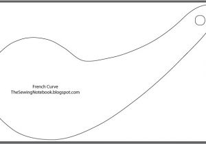 Free French Curve Template the Sewing Notebook Free Printable Patternmaking tools