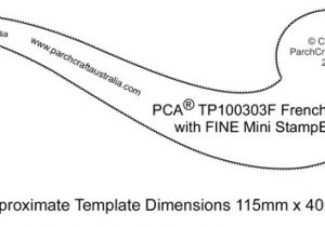 Free French Curve Template Tp100303f French Curve Small Perforated Parchment Worldwide