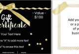 Free Gift Certificate Template with Logo Gift Certificate Template with Logo