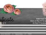 Free Gift Certificate Template with Logo Gift Certificate Template with Logo