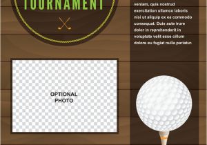Free Golf tournament Flyer Template Golf tournament Flyer Template Royalty Free Vector Image