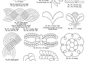 Free Hand Quilting Templates Lockport Hand Quilting Pattern Catalog Q is for Quilter