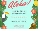 Free Hawaiian Luau Flyer Template Customize 102 Luau Invitation Templates Online Canva