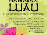 Free Hawaiian Luau Flyer Template Free Printable Luau Invitation Templates Tropical Luau