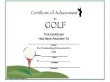 Free Hole In One Certificate Template 7 Best Images Of Free Printable Menu Templates for Golf