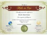 Free Hole In One Certificate Template Hole In One Certificate Template Wolgegarosua45 Blogcu Com