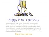 Free HTML Email Template Happy New Year Happy Holidays Email Templates for New Year 2013