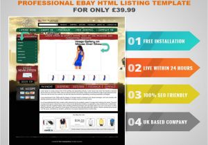 Free HTML Templates for Ebay Professional Ebay HTML Listing Template for Only 39 99