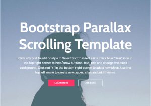 Free HTML5 Parallax Scrolling Template HTML5 Parallax Scrolling Template Free Download Gallery