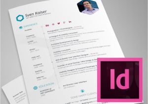 Free Indesign Resume Template Best Free Resume Templates for Designers