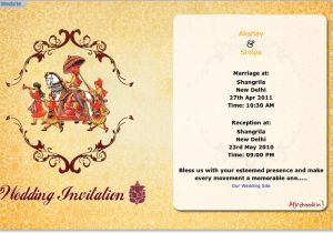Free Indian Wedding Invitation Email Template E Invitation for My Wedding Faqs Myshaadi In