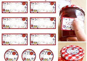 Free Jam Label Templates Free Printable Jar Labels for Home Canning