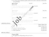Free Job Specific Resume Templates Job Specific Resume Good Resume format
