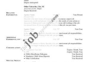 Free Job Specific Resume Templates Template Resume Templates for Students Free Resumes Tips