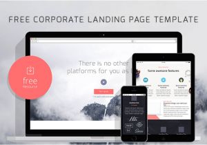 Free Landing Page Templates for WordPress Free Corporate Landing Page HTML Template Free HTML5