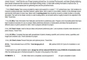Free Landscape Proposal Template Landscaping Proposal Sample World Of Examples