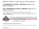 Free Lawn Mowing Service Flyer Template 9 Best Invoices Images On Pinterest Lawn Service Free