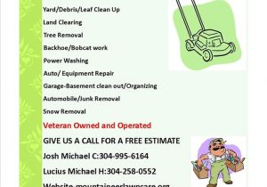 Free Lawn Mowing Service Flyer Template High Quality Lawn Care Flyer 2 Lawn Care Service Flyer