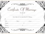 Free Marriage Certificate Template 9 Best Images Of Marriage Certificate Template Free