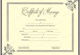 Free Marriage Certificate Template Printable Marriage Certificate Templates 10 Editable