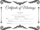 Free Marriage Certificate Template Royal Corner Marriage Certificate Template Dotxes