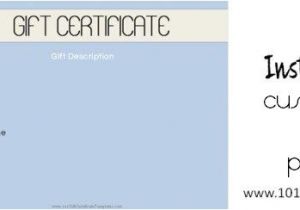 Free Massage therapy Gift Certificate Template Spa Gift Certificates