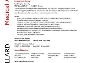 Free Medical assistant Resume Templates Medical assistant Resume Samples Template Examples Cv