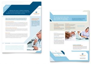 Free Medical Brochure Templates for Word Medical Transcription Datasheet Template Word Publisher