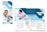 Free Medical Brochure Templates for Word Medical Transcription Tri Fold Brochure Template Word