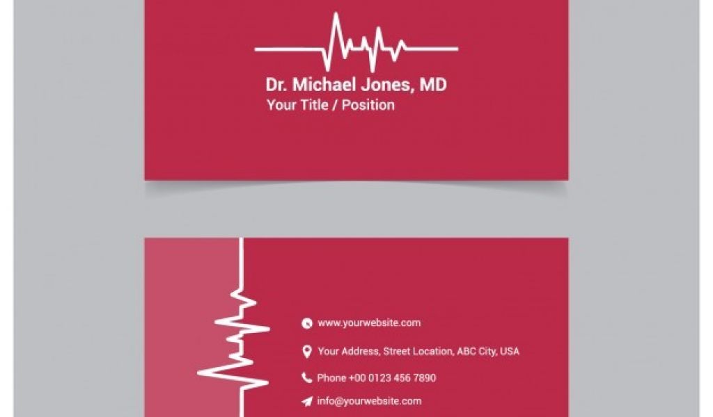 free-medical-business-card-templates-printable-red-medical-business