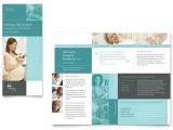 Free Mental Health Brochure Templates Pregnancy Clinic Tri Fold Brochure Template Word Publisher