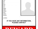 Free Missing Person Flyer Template Missing Person Flyer Template Printable Pdf Download
