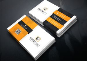 Free Modern Business Card Templates Carbon Elegant Corporate Business Card Template In 2020