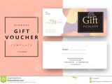 Free Modern Business Card Templates Trendy Abstract Gift Voucher Card Templates Modern Discount
