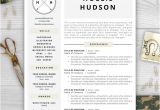 Free Monogram Resume Template Monogram Resume Template Modern Resume Professional Resume