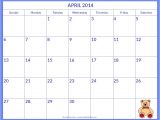 Free Monthly Calendar Templates 2014 Printable Monthly Calendar Templates Free Printable 2014