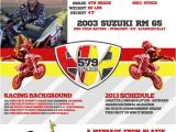 Free Mx Resume Templates Motocross Sponsorship Mxm Nation