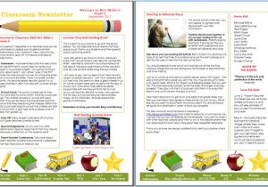 Free Newsletter Templates Downloads for Word 9 Awesome Classroom Newsletter Templates Designs Free