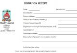 Free Non Profit Donation Receipt Template Download Nonprofit Donation Receipt Template