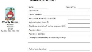 Free Non Profit Donation Receipt Template Download Nonprofit Donation Receipt Template