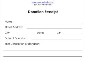 Free Non Profit Donation Receipt Template Non Profit Donation Receipt