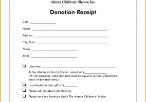 Free Non Profit Donation Receipt Template Non Profit Donation Receipt Templatereference Letters