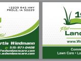 Free Nursing Business Card Templates Free Business Card Templates Lawn Care Gallery Card