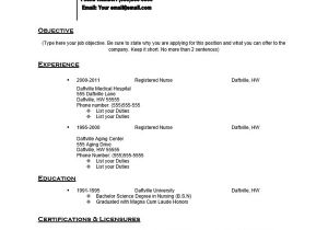 Free Nursing Resume Template 10 Nursing Resume Template Free Word Pdf Samples