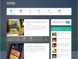 Free One Page Blogger Templates Flat Vetro Magazine Blogger Template Abtemplates Com