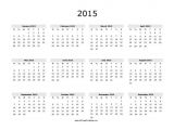 Free Online Calendar Template 2015 2015 Calendar Free Printable Allfreeprintable Com