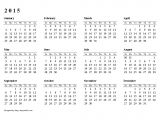 Free Online Calendar Template 2015 Printable Calendar Free 2015 2017 Printable Calendar