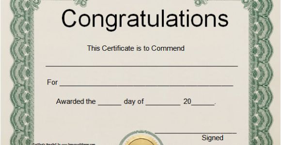 Free Online Certificate Templates for Word Word Certificate Template 49 Free Download Samples