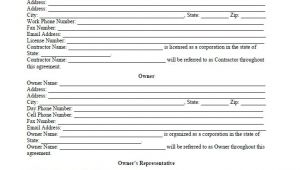 Free Online Contracts Templates 40 Great Contract Templates Employment Construction