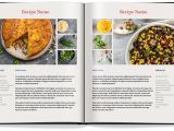 Free Online Cookbook Template Cookbook Templates Word Excel Samples